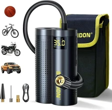 SECIDON Cordless Tire Inflator Portable Air Compressor, 150PSI Air Pump