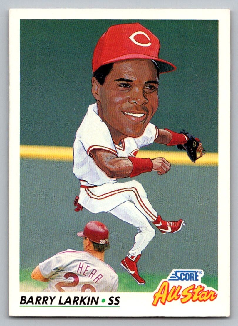 1992 Score - Barry Larkin #775 All-Star