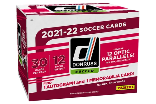 2021-22 Panini Donruss Soccer Road To Qatar The World Cup Hobby Box
