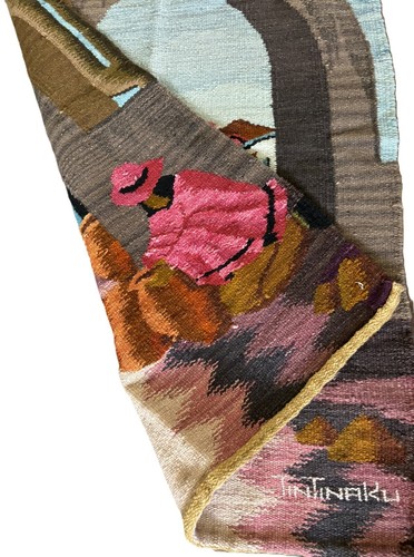 Tapestries from Andean countries, hand crafted, 100% wool, diff. sizes - Picture 18 of 33