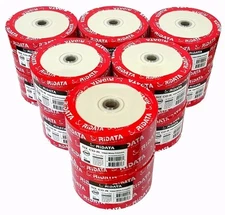 600 RIDATA Blank 52X CD-R CDR White Inkjet Hub Printable 700MB Recordable Disc