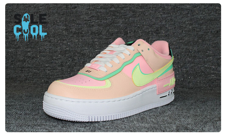 Nike Air Force 1 (品番CU8591-601)ピンク NIKE AIR FORCE Shadow Artic Punch White Pink Womens CU8591