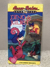 Dino Juliet: The Flintstones VHS,1989 Hanna-Barbera Super Stars Animate NEW
