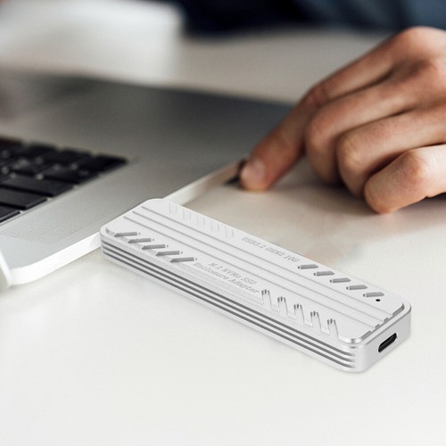 M.2 SSD-Gehäuse, Aluminiumlegierung, SSD-Gehäuse, SSD-auf-USB-C-Adapter, Zubehör - Afbeelding 5 van 12