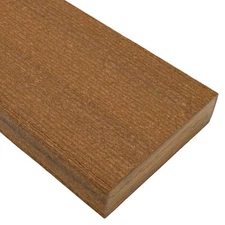 BuyPlastic Tangent Poly Lumber - Antique Mahogany, 1x6 (0.75" x 5.5"), 36" L