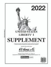 H E Harris Liberty 1 2022 Stamp Album Supplement ( HE HARRIS LIBERTY I 2022 )