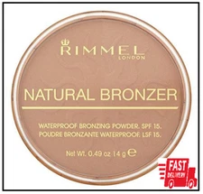 Rimmel London Natural - 022 Sun Bronze - Bronzer, Matte Finish, 0.49oz