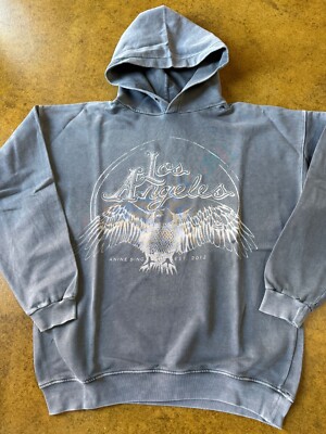 Anine Bing Hoodie / anthrazit / Größe M (oversize)