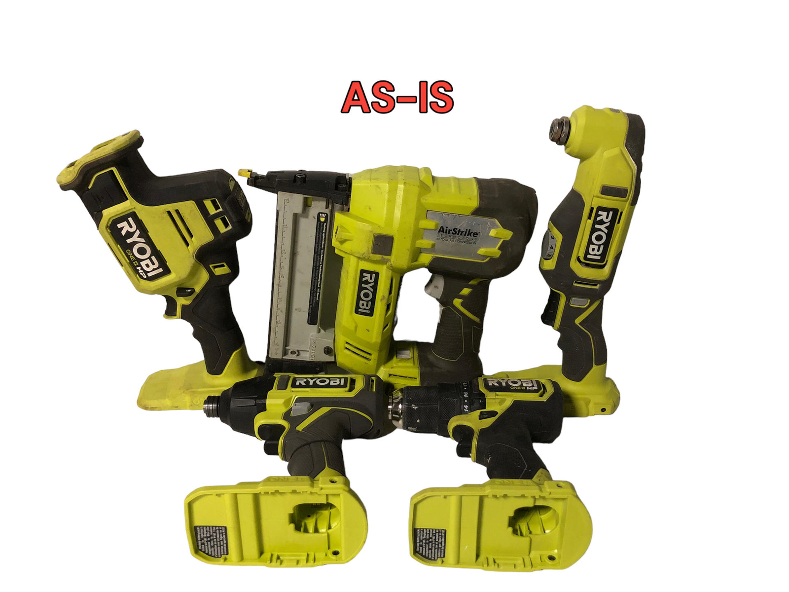 Lot of 5 ASIS Ryobi 18V Power Tools (Defective) eBay