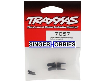 Traxxas 7057 Yokes Differential/ Transmission / 3x10mm Pin 1/16 EREVO/SLASH TRA1