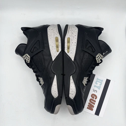 AirJordan 4 Retro Oreo LS 2015 Black White 44 10 5 6 Nike Low high 