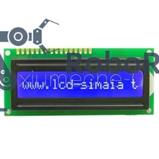 5V Blue LCD Display Module 1601 16X1 Character LCM STN SPLC780D / KS0066