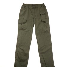 Propper Army Green Ripstop Cargo Pants Womens 16 Raw Hem