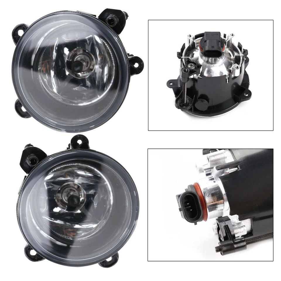 Pair Front Fog Light Lamps For Land Rover Discovery 2 3 RANGE ROVER Sport L322 - Image 2 of 4