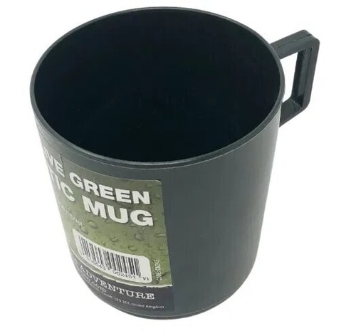 Solid Plastic Mug - Perfect for outdoor adventure, camping, Festival, Hiking - Picture 4 of 4