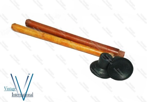 Wooden Grip Valve Grinding Stick Lapping Tool Set of 2 Units New - Picture 4 of 4