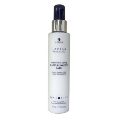 Alterna CAVIAR Anti-Aging Hair Styling Rapid Blowout Balm Heat Protection 5.0 oz