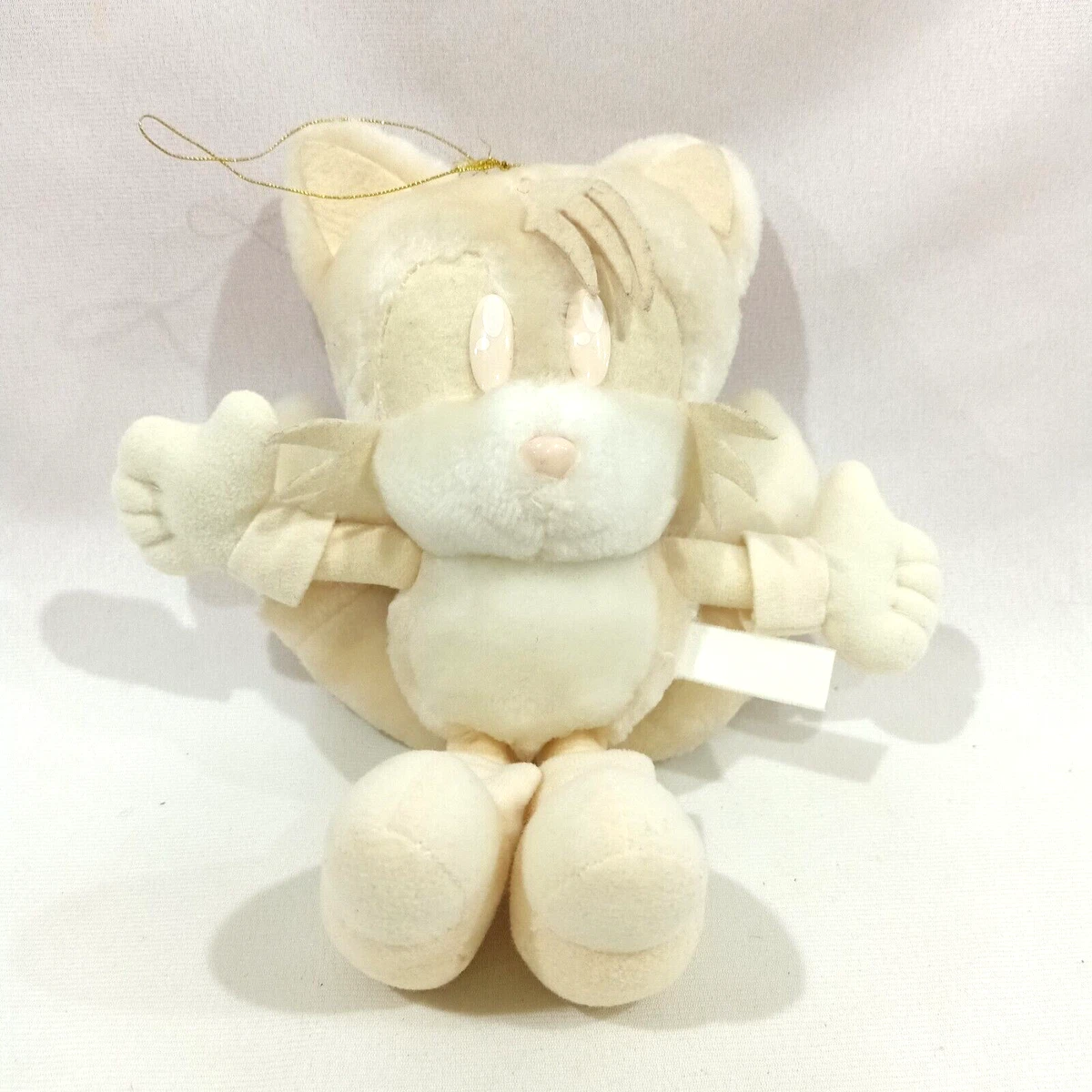 TAILS Sega Sonic the Hedgehog Pale Albino Sitting 7