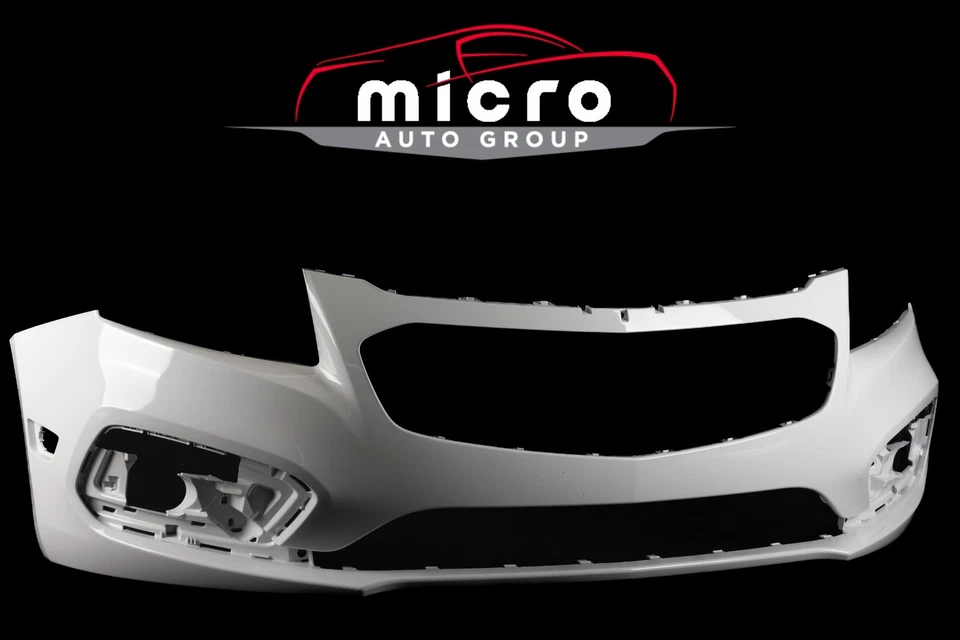 2015 CHEVY CRUZE FRONT BUMPER OEM PAINTED SUMMIT WHITE 94525910 2016 LIMITED MDL Foto 4 de 4