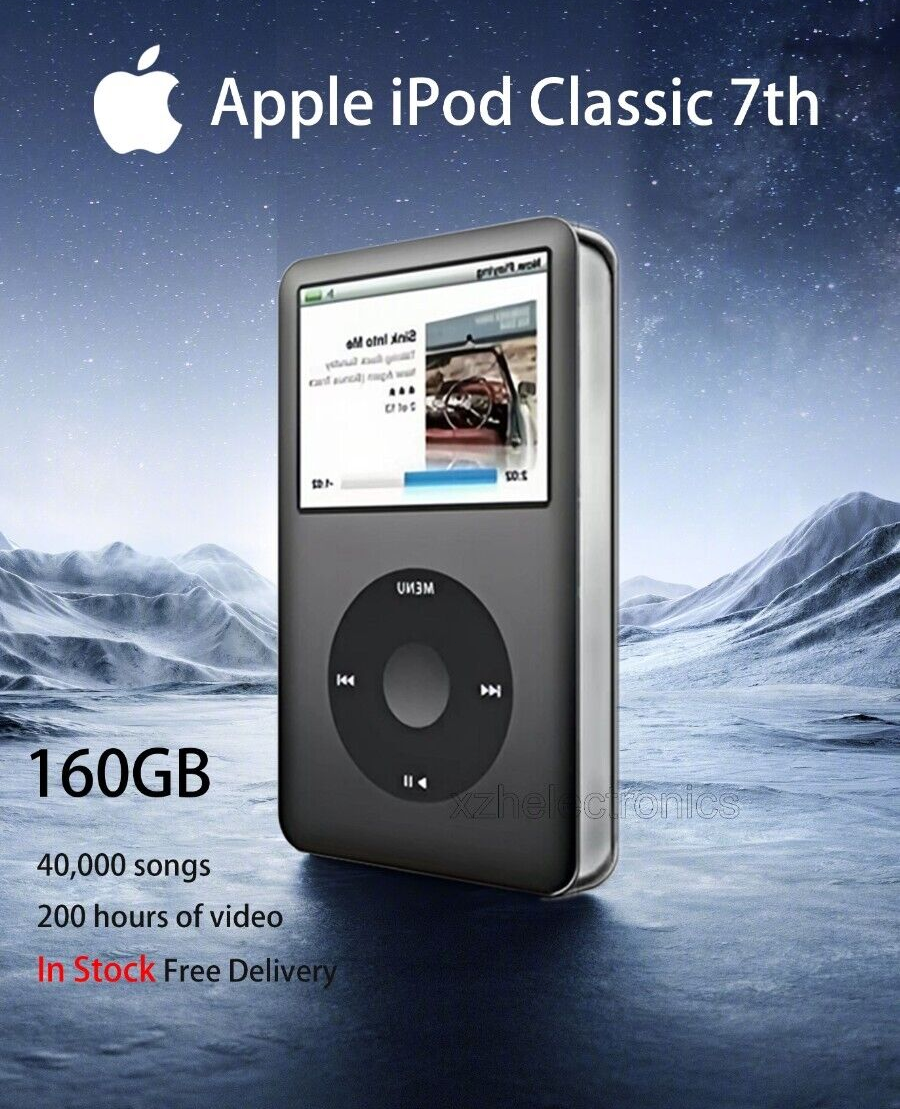 Apple iPod classic ブラック160gb NEW Apple iPod classic 7th Generation Green/ Black (160GB