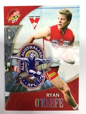 2007 SELECT AFL SUPREME ALL AUSTRALIAN TEAM CARD AA12 RYAN O’KEEFE-SYDNEY