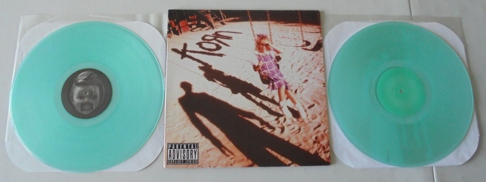 Korn RSD 20th Anniversary Collector's Edition Remastered Coke Bottle Clear Vinyl