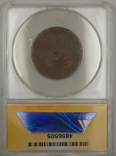 1794 Head of 1794 Large Cent 1c Coin ANACS AG-3 Details Scratched - Picture 2 of 2