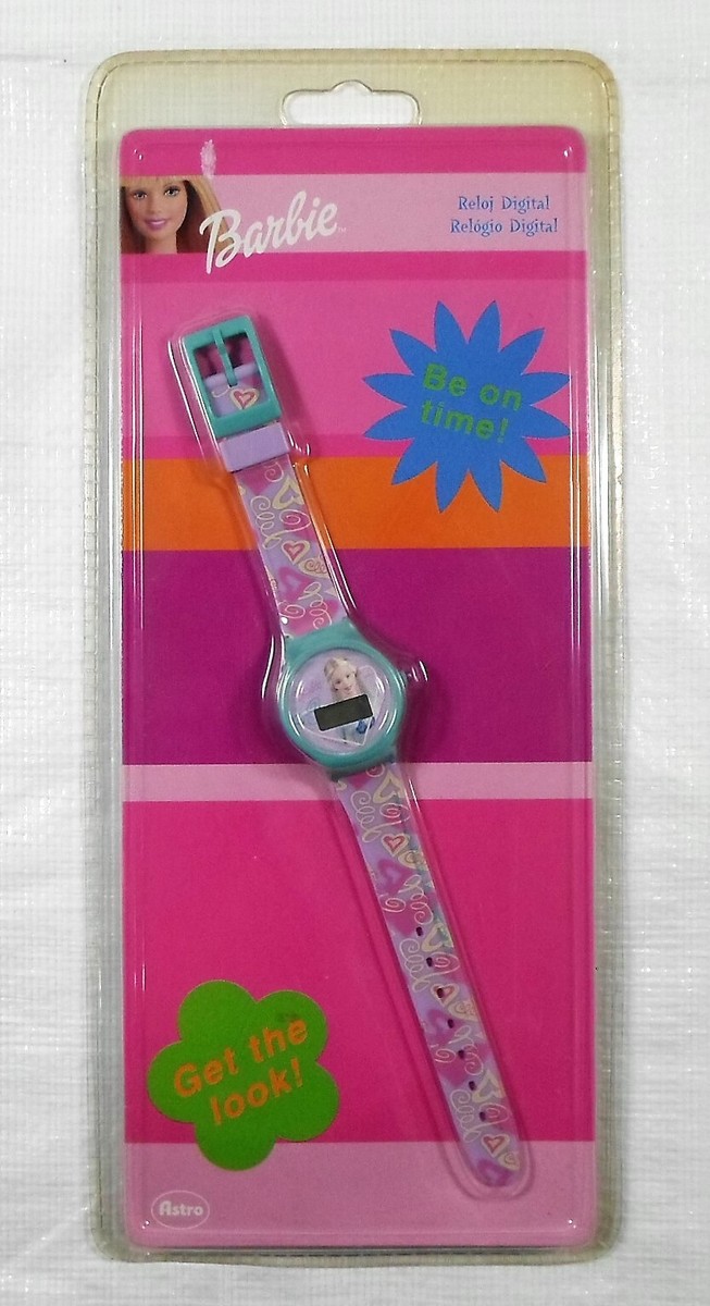 ASTRO 2003 MATTEL BARBIE DIGITAL ELECTRONIC KIDS WRIST WATCH MOSC