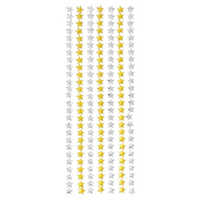 Falling Stars Jewel Border Stickers, 7-piece