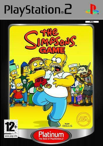 The Simpsons game (Sony PlayStation 2) Video Game