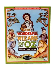 The Wonderful Wizard of Oz Adventure Board Game Front Porch Classics New Opened