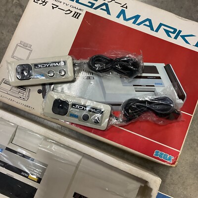 SEGA MARK III 3 Japan SG-1000M3 Rare Retro Console System with