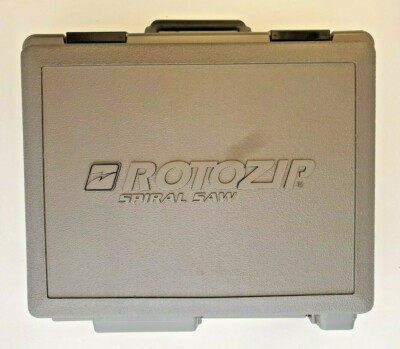 RotoZip Cordless 12v Spiral Saw SCS02 W/battery Bits and Charger