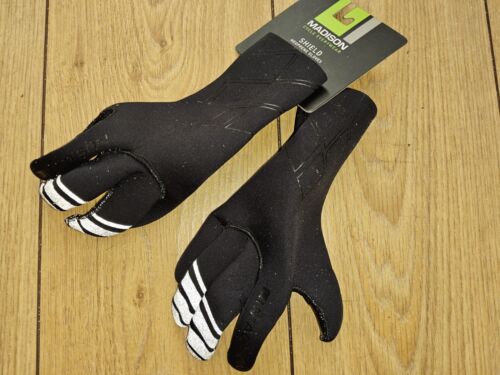Madison Sheild Neoprene Cycling Gloves Size Medium - Picture 2 of 3