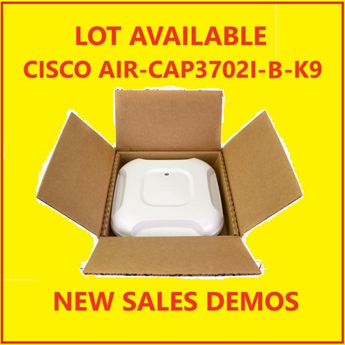 🍀 NEW DEMO LOT 10x Cisco AIR-CAP3702I-B-K9 3702i Aironet Wireless Access Points - Picture 1 of 6