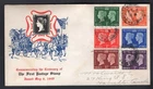 GB 1940 FDC Cover; Penny Black Centenary Set; Maltese Cross Cachet