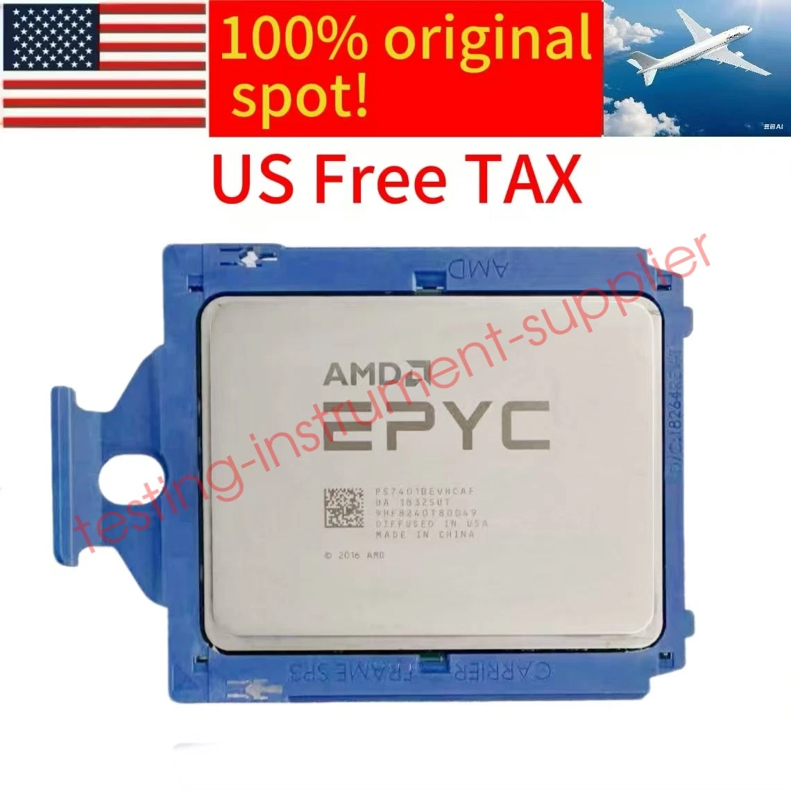AMD Epyc 7401 24 Core 2.0GHz Processore Server Socket SP3 Usato - Made In Cina