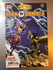 Infinity Warps Iron Hammer #2 High Grade 9.8 White Pages Full Book in Pics