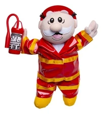 Dr Simi Red Firefighter Bombero Peluche Farmacia Similares Made In Mexico