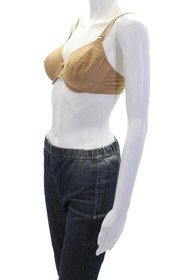 Antisea Lise Charmel Womens Minimaliste Underwired Bra Tan Size Size 32D