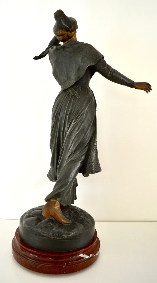 MERCIE Antonin (1845-1916) "Mireille" Arles Provence Arlésienne Saintes Maillane - Photo 4/4