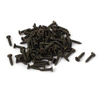 100 Stk M2X10Mm Kreuzschlitz Senk-Blechschraube Selbstschneidend Schrauben