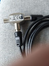 Cavo Antenna TV Sdoppiatore Sdoppiatore T Pezzi Adattatore Morbido Cavo Coassiale