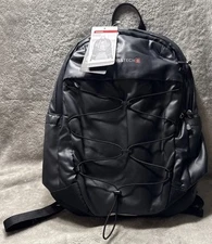 Swiss Tech Unisex Bungee 20 Liter Backpack Black, Ripstop Laptop 14 Pockets! NEW