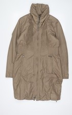 Womens UK Size 10 Creenstone Beige Quilted Coat