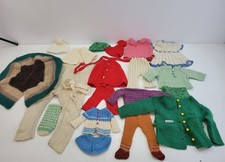 Konvolut Puppenbekleidung Kleidung DDR 50er, 60er Jahre gestrickt #262385