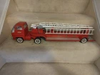 60s Tonka Red Ladder Fire Truck with two Metal Ladders