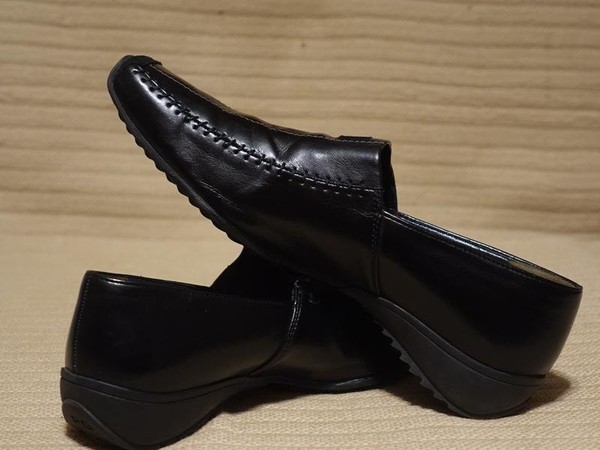 Women Paul Green Heels Black Leather 40 #C4JP