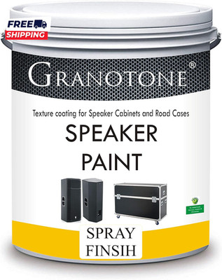 Spray Grade Speaker Paint Black Texture Coating for Speaker Cabinets Road Cases