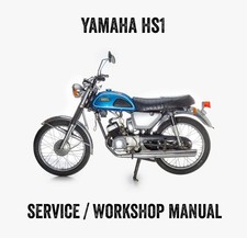 1968on Yamaha HS1 HS-1 90 90cc Repair Workshop Service Manual PDF File